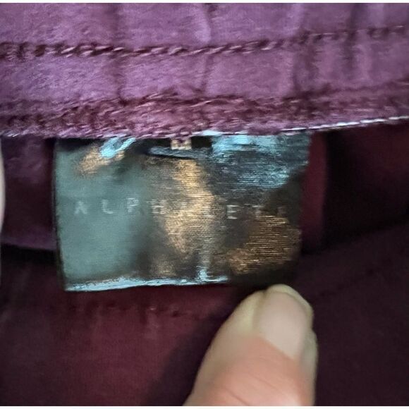 Alphalete Identity Joggers Sangria Size Medium - Picture 2 of 6